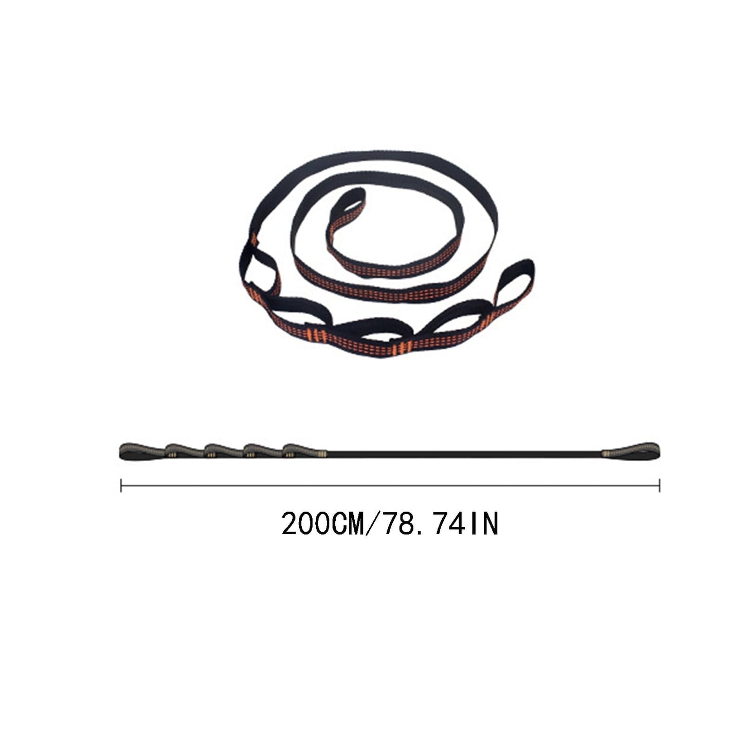 Hammock Straps Special Reinforced Polyester Straps 5 High Load-Bearing Outdoor Hammock Straps