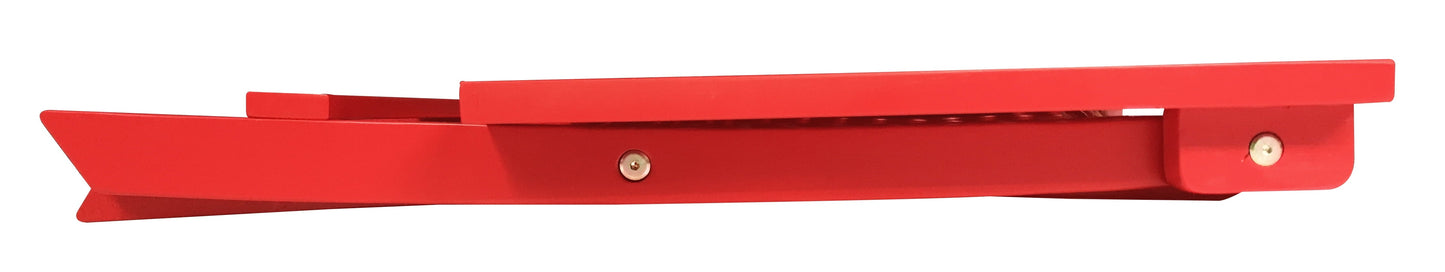 Leigh Country TX 39013 Folding Patio Side Table - Red